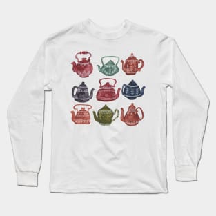 Teapots Long Sleeve T-Shirt